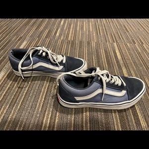 Vans classic blue and navy